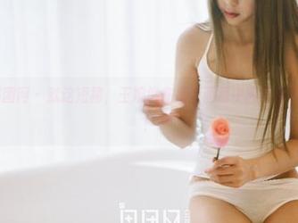 GIRLT果团网 – 就这短裙，王婉悠在高清画面中简直是个小妖精啊！
