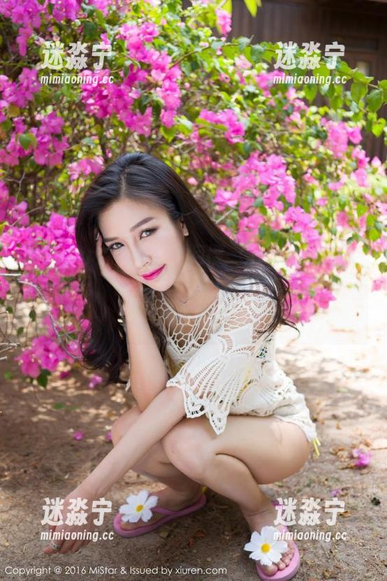 MiStar魅妍社 - 绯月樱_Cherry与水手服的搭配，顿时让图库里充满了青春的味道，果然不愧是她。